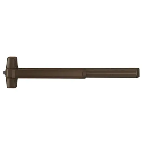 Rim Exit Devices Dark Bronze Anodized Aluminum Rim Exit Devices Dark Bronze Anodized Aluminum