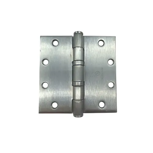 5" x 5" Square Corner Standard Weight 5 Knuckle Ball Bearing Hinge # 56149 Satin Chrome Finish