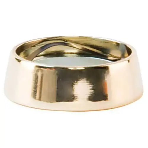 CYLINDER GUARD RING 3 BRIGHT BRASS