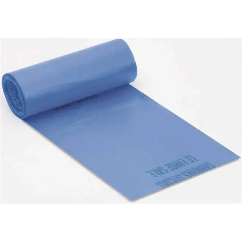 37 in. x 50 in. 44 Gal. 1.25 mil Size Blue Soiled Linen Bag - pack of 5 37 in. x 50 in. 44 Gal. 1.25 mil Size Blue Soiled Linen Bag - pack of 5