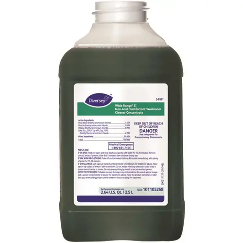 2.5 l Wide Range II Disinfectant - pack of 2