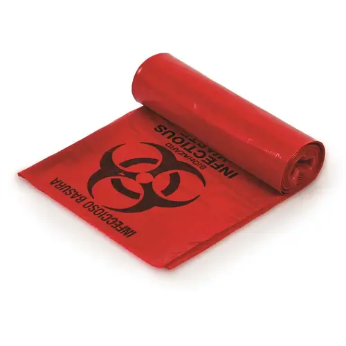 Trash bag Red - pack of 200 Trash bag Red - pack of 200