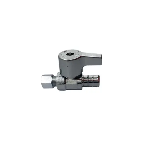 VALVE STOP 1/2 X 1/4IN Chrome VALVE STOP 1/2 X 1/4IN Chrome