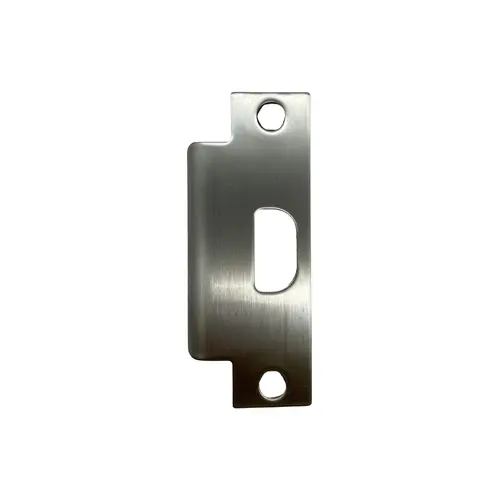 Strike Plate-Ansi 4 7/8" in Brushed Chrome Strike Plate-Ansi 4 7/8" in Brushed Chrome