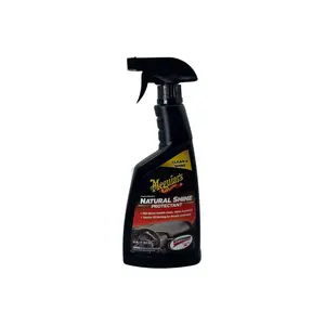 Meguiar's G4116 Protectant Meguiar's Natural Shine Plastic/Rubber/Vinyl Spray 16 oz White