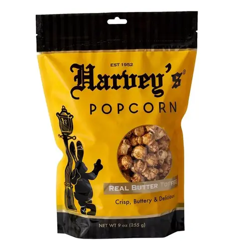 Popcorn Real Butter Toffee 9 oz Bagged Popcorn Real Butter Toffee 9 oz Bagged