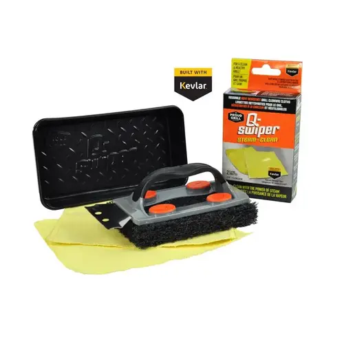Grill Cleaning Kit Q-Swiper Steam-Clean