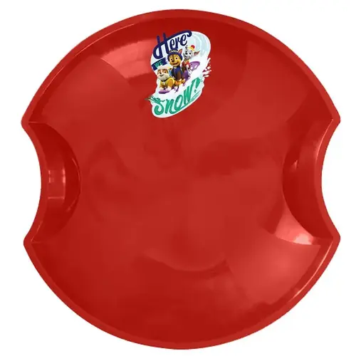 Saucer Sled Paw Patrol Plastic 24" Red Saucer Sled Paw Patrol Plastic 24" Red