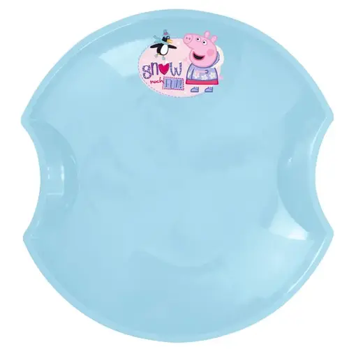 Saucer Sled Peppa Pig Plastic 24" Blue Saucer Sled Peppa Pig Plastic 24" Blue
