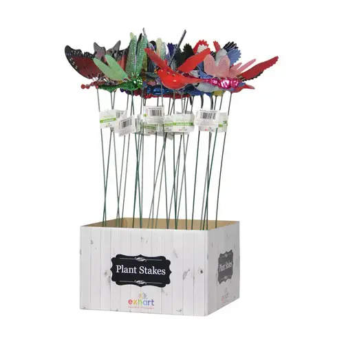 Planter Stake WindyWings Assorted Plastic 16" H Assorted