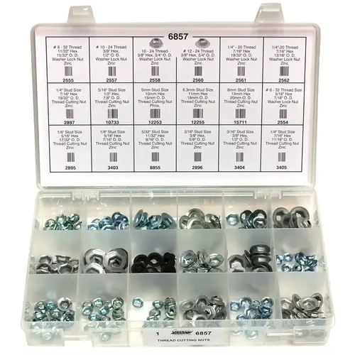 THREAD CUTTING NUT QUIK-SELECT KIT THREAD CUTTING NUT QUIK-SELECT KIT