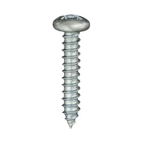 #6 X 3/4 PHILLIPS PAN HEAD TAP SCREW ZINC #6 X 3/4 PHILLIPS PAN HEAD TAP SCREW ZINC