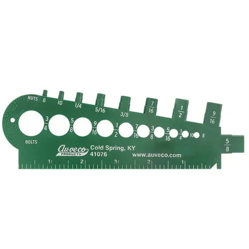BOLT & NUT GAUGE FOR USS & SAE BOLT & NUT GAUGE FOR USS & SAE