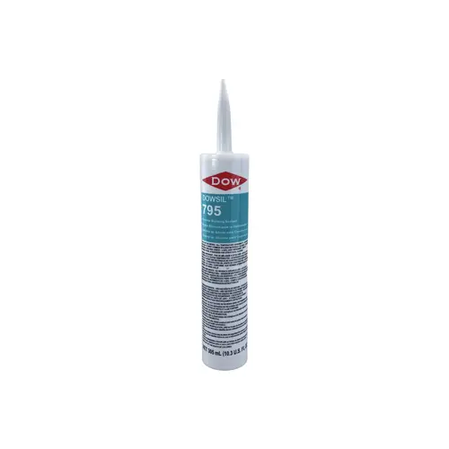 Black 795 Silicone Building Sealant - Cartridge