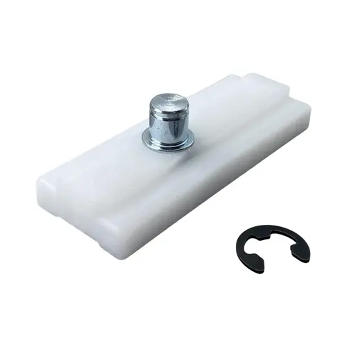 'V0' Type Offset Arm Assembly Replacement Vinyl Slide Block Satin Brass