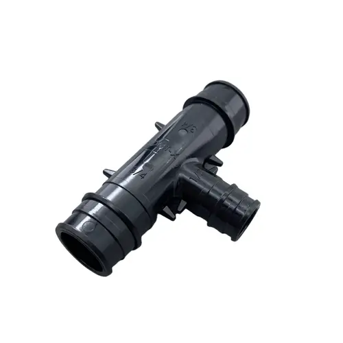 3/4 in. x 3/4 in. x 1/2 in. Poly-Alloy PEX-A Barb Reducing Tee Black