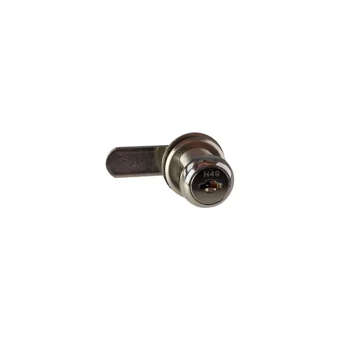 Brushed Nickel Cam Lock - Keyed Alike