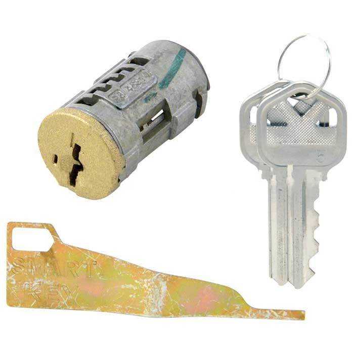 Kwikset 83279-3 Smart Cylinder for Knob and Lever Bright Brass