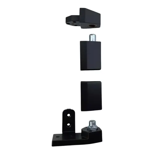 Dark Bronze Offset Left Hand Pivot Set Flush with Frame Face