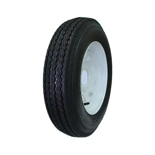 Tire & Wheel Assembly, 4-Ply, 4-Hole, 4.8-12 In.