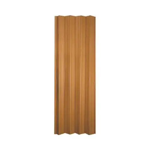 Folding Door Expansion Kit, 24 to 36 in W, 80 in H, Vinyl Door, Oak
