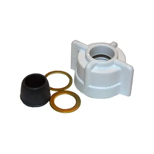 Faucet Plastic Slip Joint Supply Tube Connection Nut 3/8-In. Tube x 41641-In. FIP