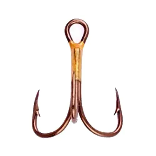 Treble Fish Hooks, Size 2 - pack of 5 Treble Fish Hooks, Size 2 - pack of 5