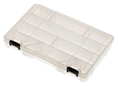 Big Rock Sports 0030-0674 Stowaway Tackle Box, Clear, 18 Compartments