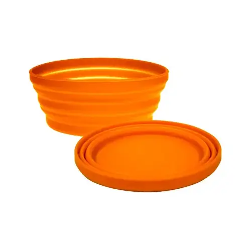 Flexware Bowl, Orange Silicone - pack of 4 Flexware Bowl, Orange Silicone - pack of 4