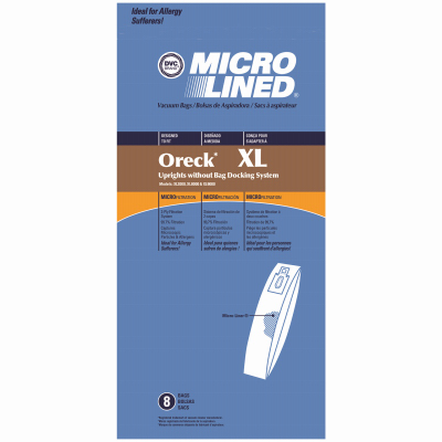 ESSCO OR-1475 Oreck XL Vacuum Cleaner Bag - pack of 8