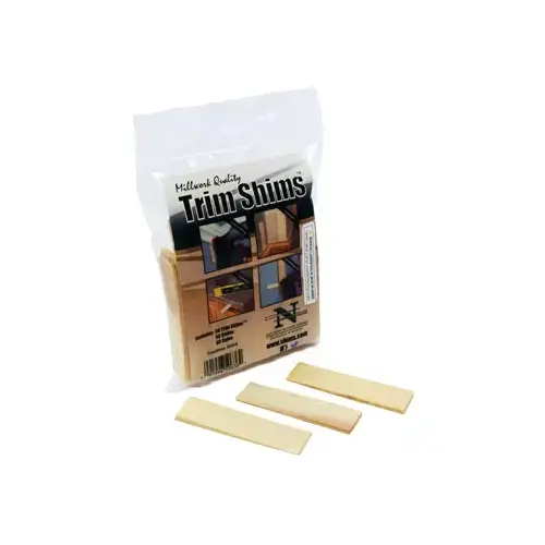 Wood Shims, 1 x 3.5-In., 50-Pk. Wood Shims, 1 x 3.5-In., 50-Pk.