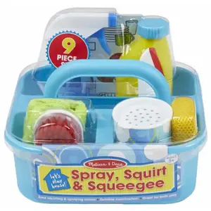 Melissa & Doug 8602 Let's Play House! Spray, Squirt & Squeegee Play Set