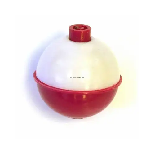 Snap On Float, Red/White, 2 In - pair