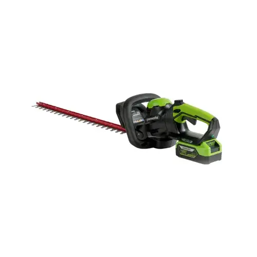 Cordless Hedge Trimmer, Rotating Handle, 40-Volt Battery & Charger, 24-In. Cordless Hedge Trimmer, Rotating Handle, 40-Volt Battery & Charger, 24-In.