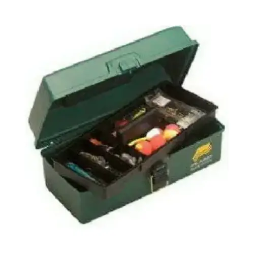 Tackle Box, 5-Compartment, Green