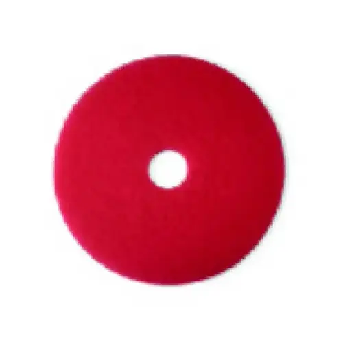 Buffer Floor Pad, 5100, Red, 20-In.