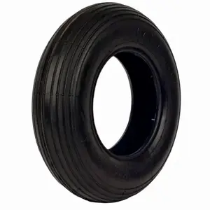 LawnPro 408-4LW-I Tubeless Rib Tire, 480/400-8, 4-Ply (Tire only)
