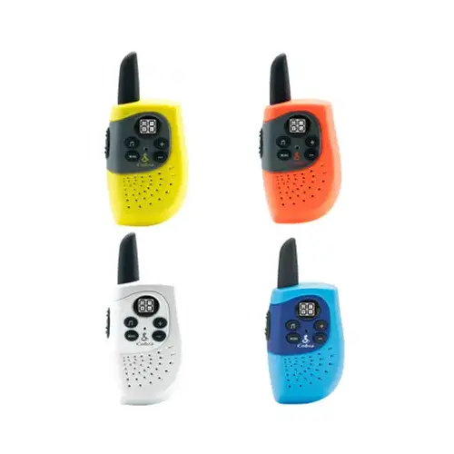 Family Set Walkie Talkies, 8-Mile Range - pack of 4 Family Set Walkie Talkies, 8-Mile Range - pack of 4