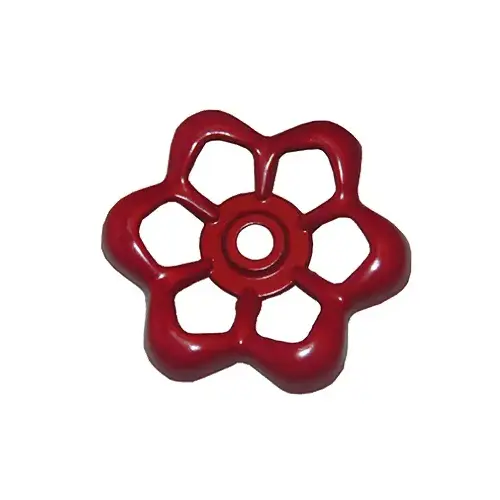 Metal, Outside Faucet/Hose Bibb, Round Wheel Handle, 16 Point Broach