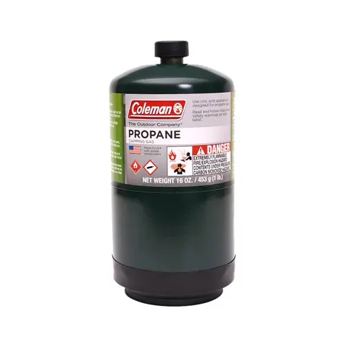 Propane Camping Cylinder, 16-oz.