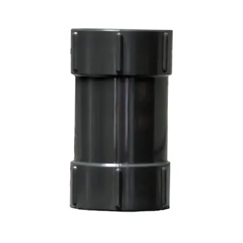 Check Valve, Spring-Loaded, Plastic, 1-1/4-In.
