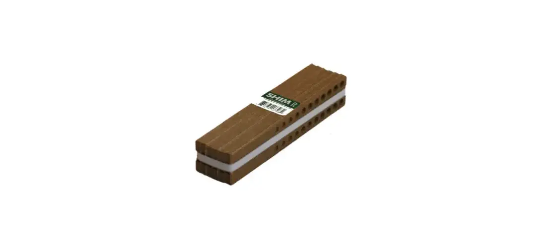 Nelson Wood Shims WC8/12/32/78HN Builder Shims, Composite, 8-In