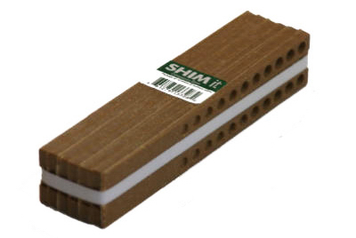 Nelson Wood Shims WC8/12/32/78HN Builder Shims, Composite, 8-In