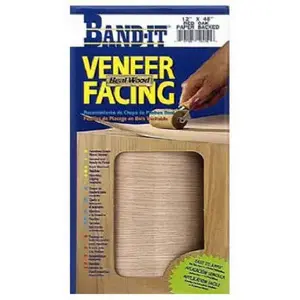 VENEER TECHNOLOGIES 12421 Red Oak Iron-on Real Wood Veneer Facing, 12-Inch x 48-Inch