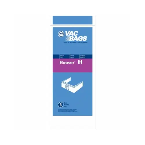 Style "H" Vacuum Cleaner Bags - pack of 3 Style "H" Vacuum Cleaner Bags - pack of 3