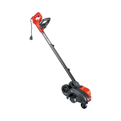 Edger and Trencher, 12 A, 1-1/2 in D Cutting, 7-1/2 in Dia Blade, Black/Orange