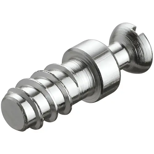 Hafele 263.20.856 Connecting Bolt, Rafix 20, Steel Material, 15 mm Thread Length, 5 mm Drill Hole Diameter, Zinc Plated Finish, For Shelving Systems Connecting Bolt, Rafix 20, Steel Material, 15 mm Thread Length, 5 mm Drill Hole Diameter, Zinc Plated Finish, For Shelving Systems