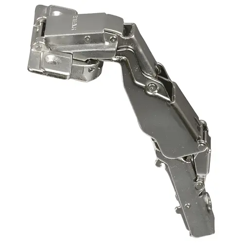 Wide Angle Clip-On Hinge, Opening Angle 165 degree , Full Overlay Soft-Close