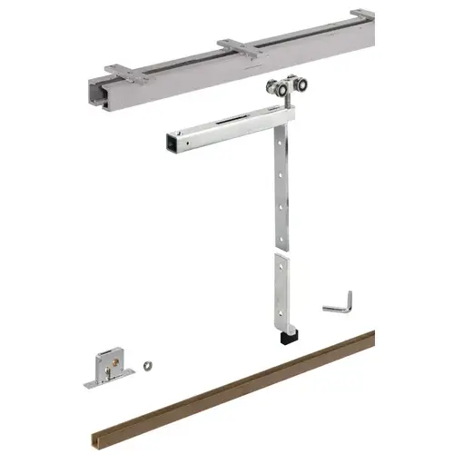 Folding Wall Fitting, Hawa 20 C 120, set for 3-leaf wooden folding sliding doors, height adjustable, for door weights up to 120 kg, for door heights up to 1,000 mm, without running track Folding Wall Fitting, Hawa 20 C 120, set for 3-leaf wooden folding sliding doors, height adjustable, for door weights up to 120 kg, for door heights up to 1,000 mm, without running track