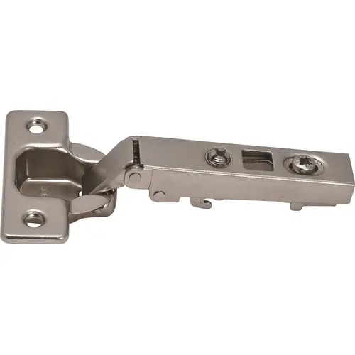 Clip-On Hinge, 110 degree Opening Angle, Full Overlay Self-Close